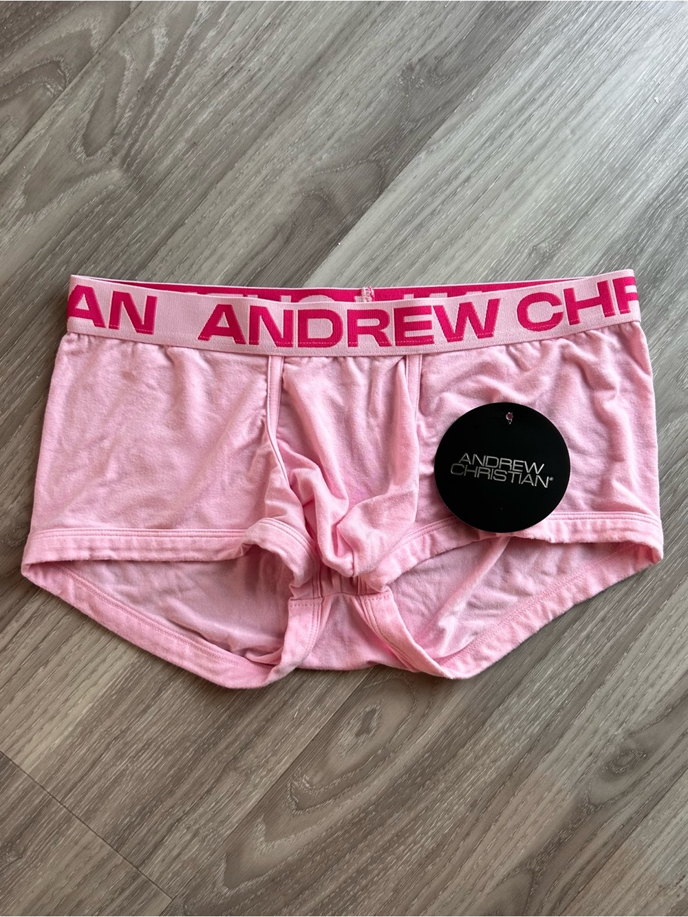 Andrew Christian | Trophy Boy Bamboo Boxer Trunk in Pink (Small)